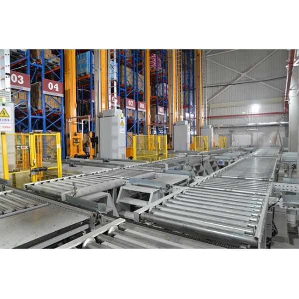Cold Storage Warehouse Pallet Stacker Crane ASRS Logistics Center Automatic Storage And Retrieval System