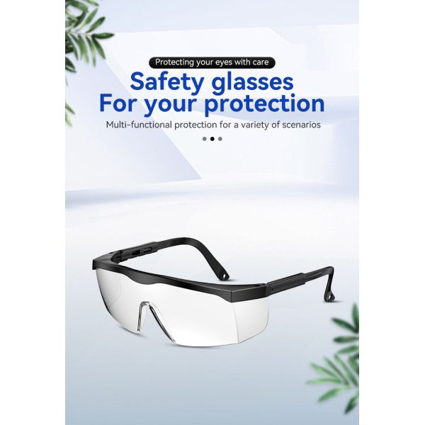 OEM ODM Industrial Safety Glasses Transparent Protective Safety Goggles Eye Protection Z87 Goggles