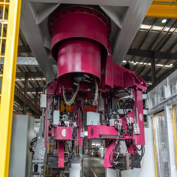 Máquina de fundición de latón de baja presión totalmente automática 125KW