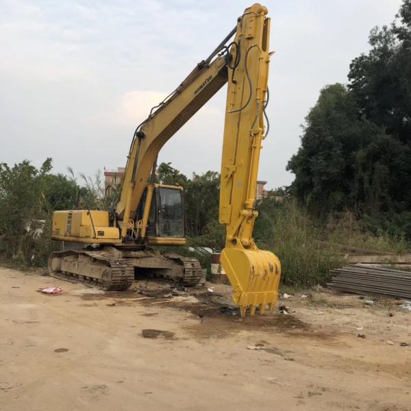 Yellow 10m Excavator Sliding Arm Wear Resistant For Komatsu PC200