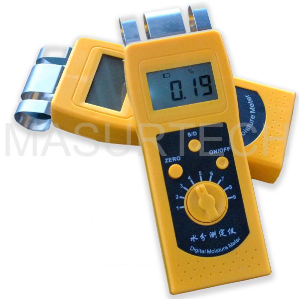 DM200T High Quality Digital Portable Textile Moisture Tester Meter