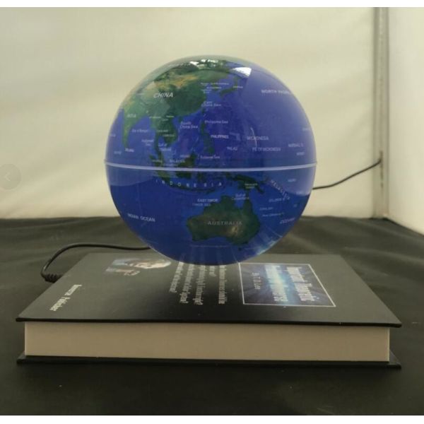 book base maglev floating levitate 6inch globe with lighting