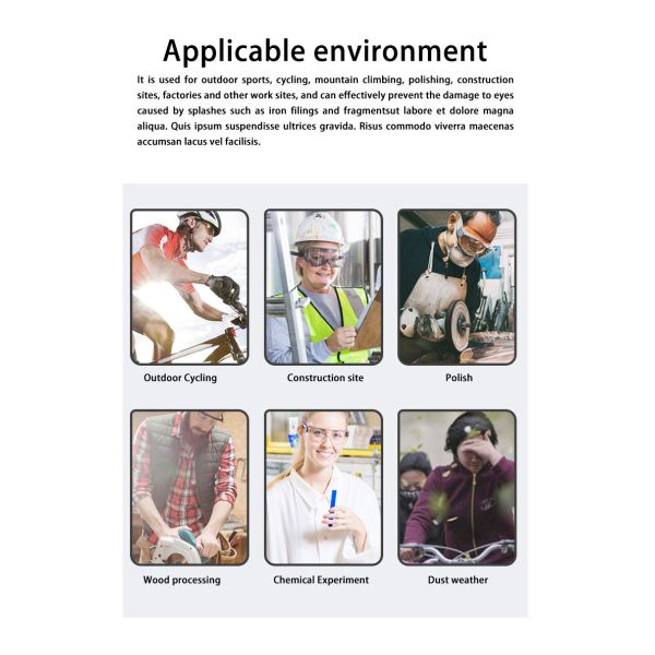 CE Anti Fog Anti Dust Safety Medical Protective Goggle / ISO9001 Protective Medical Eyewear