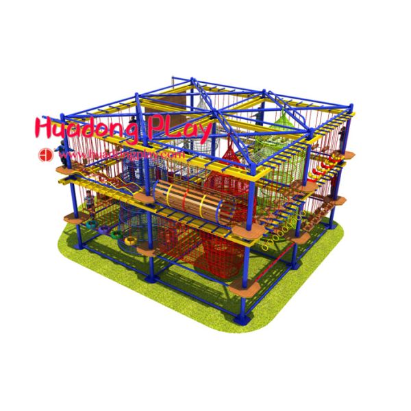 Mix Color Indoor Adventure Playground Food Grade Plastic Long Life Span