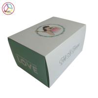 Boîtes sûres à petit gâteau de papier de catégorie de nourriture, boîtes d'emballage de petit gâteau
