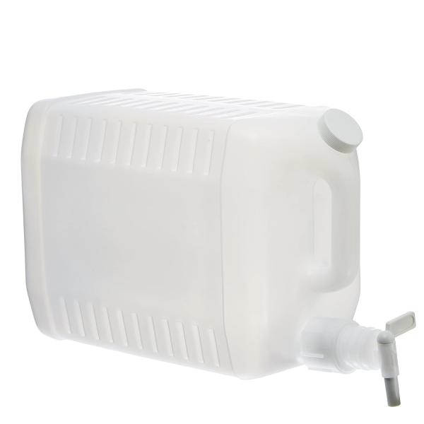 5 Gallon Plastic Dispenser Carboy with Spigot, HDPE, Natural Gallon Dispenser Replacement Faucet Replacement Cap