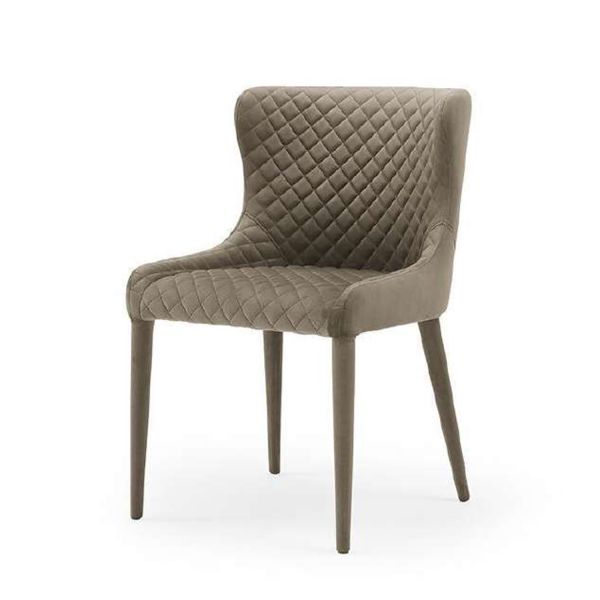 Practical Antiwear Upholstered Kitchen Dining Chairs Breathable For Home