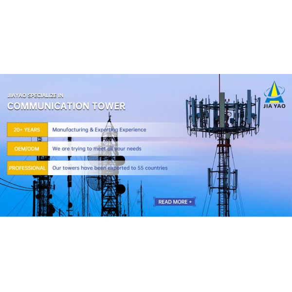 20m-60m Wireless Communication Price Iron Telecom Guyed Wire 5g Radio Antenna WiFi ISP Internet Tower for Sale
