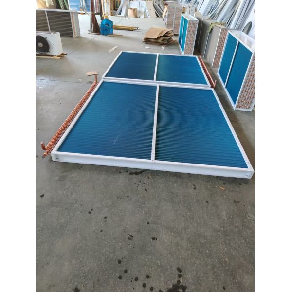 Factory Direct Sale High Efficiency Aluminum Copper Tube U-Shaped Industrial Refrigeration Equipment Hot-Cold Air Heat Exchanger