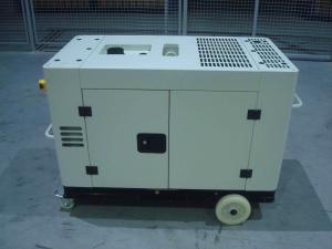 6kw ao gerador diesel à prova de som pequeno do motor do kubota 24kw