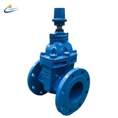 Ductile Iron Pipeline Gate Valve 300PSI Sluice Valve In Pipeline