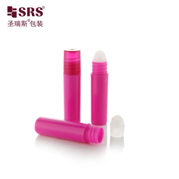 5ml Smooth White PP PCR Roller Ball Bottle for Essential Oil/Perfume