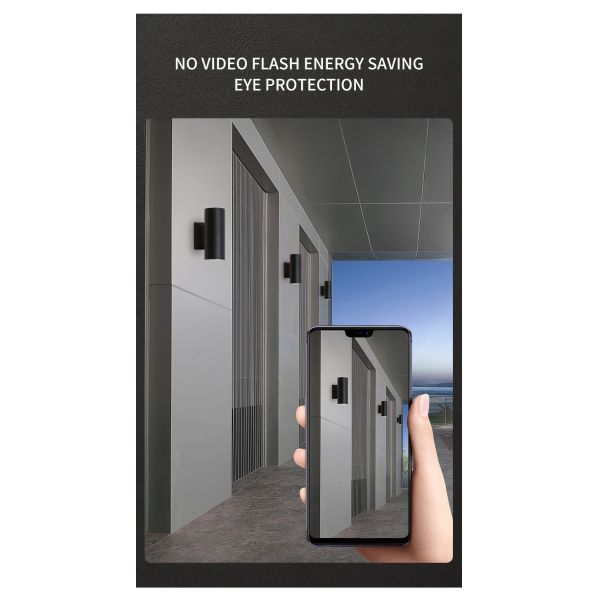 Double Head Shell E27 Outdoor Wall Lamp LED Waterproof Modern Simple 6w