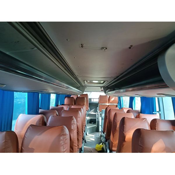 Туристический автобус используемый двойной палуба тренера автобуса золотой дракона XML6148 с кроватью 56seats