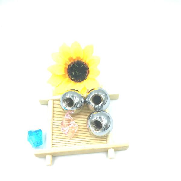 AISI304 Drilled 20mm 25.4mm Threaded Stainless Steel Balls With Hole