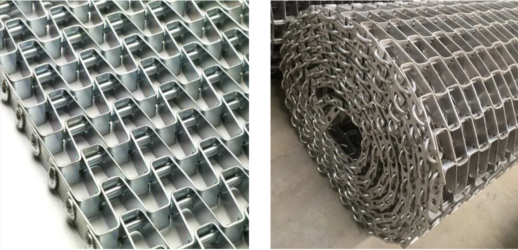 Horseshoe Conveyor Belt Metal U Shape Honeycomb Belt Mesh