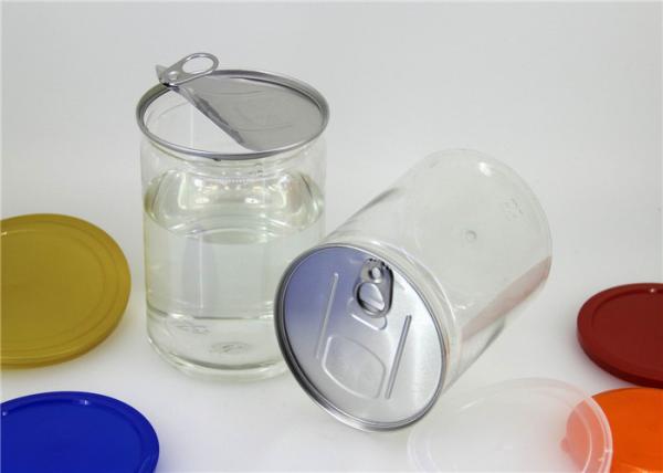couvercle ouvert facile sûr d'argent d'aluminium de 83mm pour les boîtes en plastique, extrémités ouvertes faciles