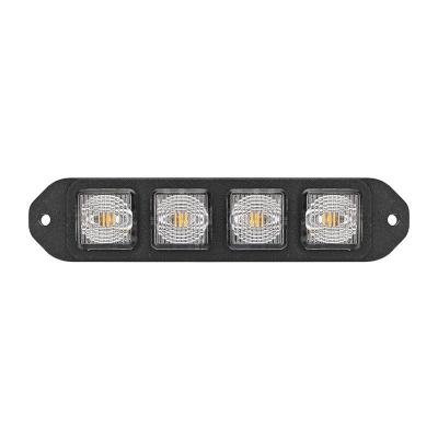 12W Truck Strobe Light 12V - 24V Thin LED Strobe Lights For High Power Forklift