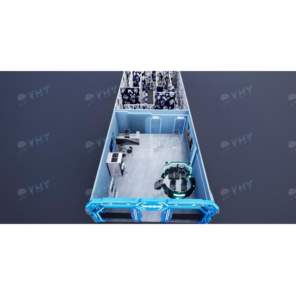 9D Vr Simulator Arena Vr Free Roaming Arcade Arena 8 Players