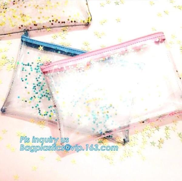 Colorful Slider Bag Plastic Packaging Bag For Card Bag, Frosted Plastic EVA Garment Packing Bag Suit Clothes Bags With z