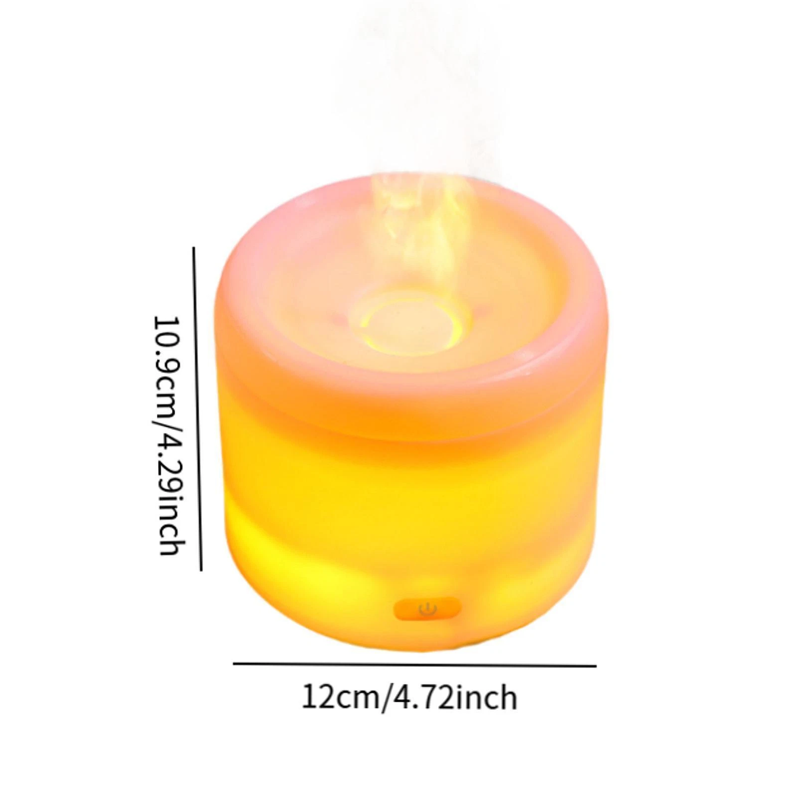 Rainbow Mist Aromatherapy Humidifier | Bedroom/Air-Conditioned Room/Desktop Moisture Boost | 3-in-1 Ambient Night Light