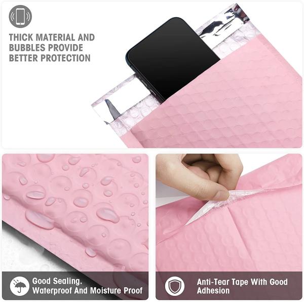 CTCX Extra Large Hot Pink Shipping Bags Small Bubble Padded Envelope Mailers Light Pink Bubble Mailer Pink Bubble Mailer Bag