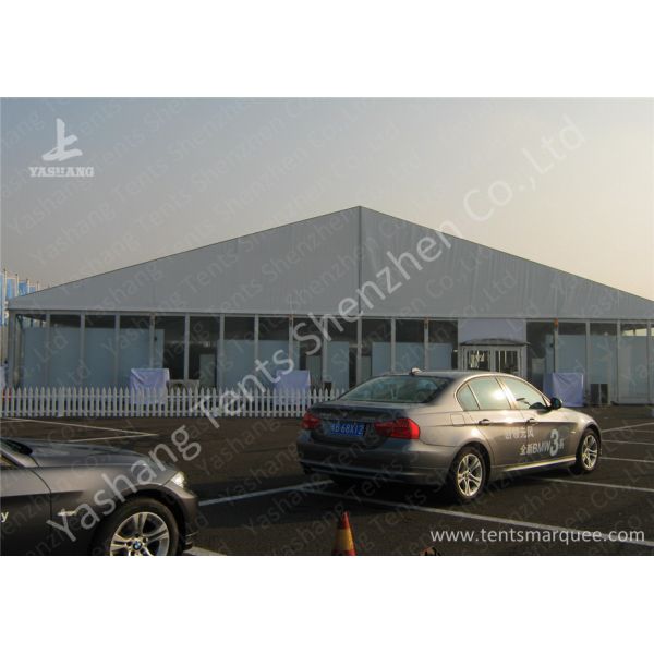 Outdoor Exhibition 20X30 Tent Rental Clear Span Marquee Fabric Covered Structures
