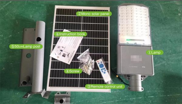 IP 66 300w 400w 500w iluminação solar de rua para a rua principal caminho de entrada estacionamento de entrada iluminação solar LED exterior