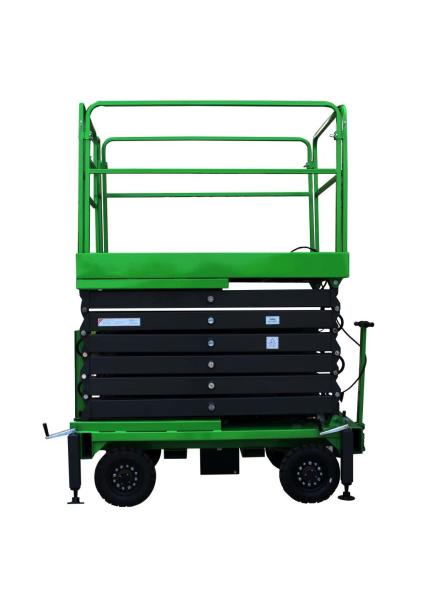 capacité mobile 500kg d'ascenseur de ciseaux de taille de plate-forme de 6M
