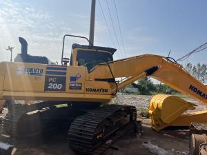 Hydraulic Second Hand Diggers 21900Kg Komatsu Hydraulic Excavator Pc200 8