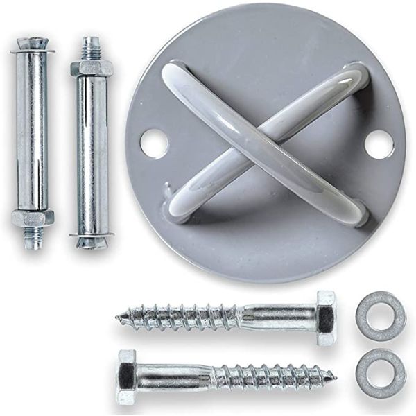 Стенный потолок крепежная скобка для тренажерного зала Дом потолок якорь прочная структура из углеродистой стали