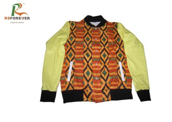 Outdoor Mens Waterproof Bomber Jacket , Winter Fleece Windbreaker Jacket