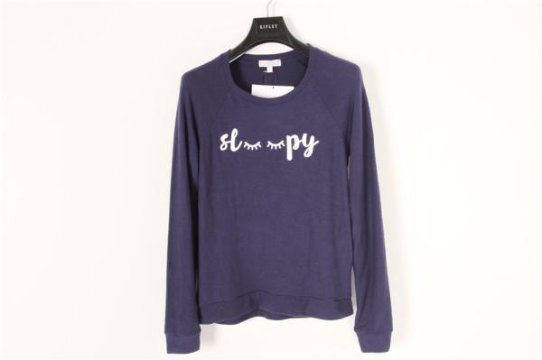 Navy Soft Touch Womens Pullover Jumper 48% Rayon 47% polyester