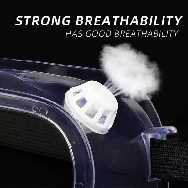 Enclosed Medical Protective Eyewear Anti Saliva For Personal Health
