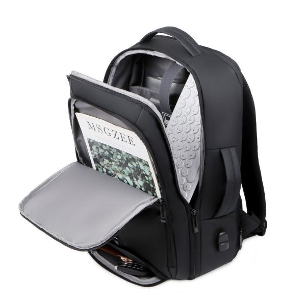 Waterproof USB Charging Backpack With Usb Port Laptop Fashion Portable