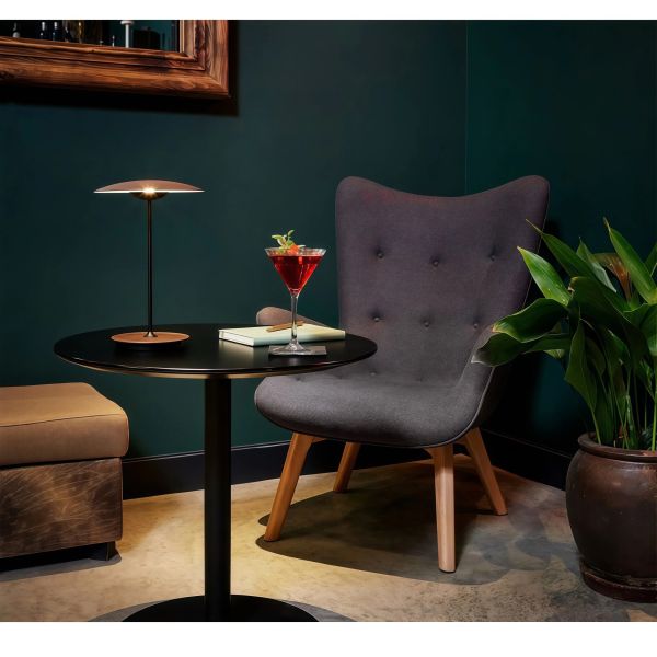 JYLIGHTING Nordic Post-Modern Bucket Hat Table Lamp, Creative Art Decor Light for Living Room, Bedroom, Study & Showroom