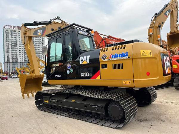 Good condition construction machine used Caterpillar 320D2L excavator