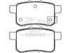 Fitment Type Direct Replacement Mercedes-Benz Brake Pad Set with Shims