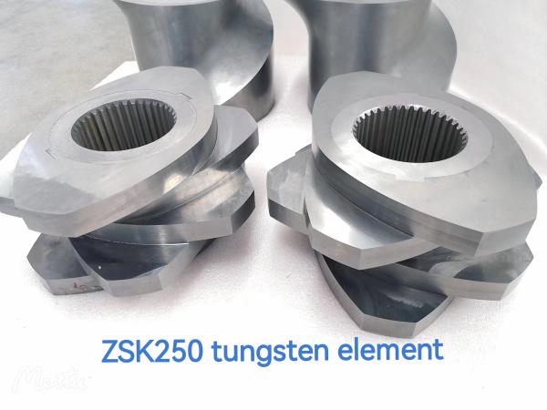 Abrasion Resistance Twin Screw Extruder Involute Spline Screw Shaft