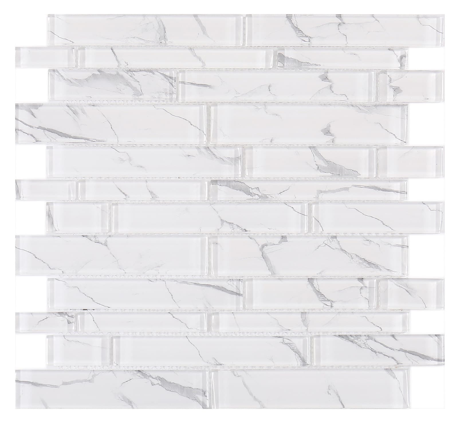 China Latest Mixed Color Glass Crystal Mosaic Tiles Bathroom Wall Tile