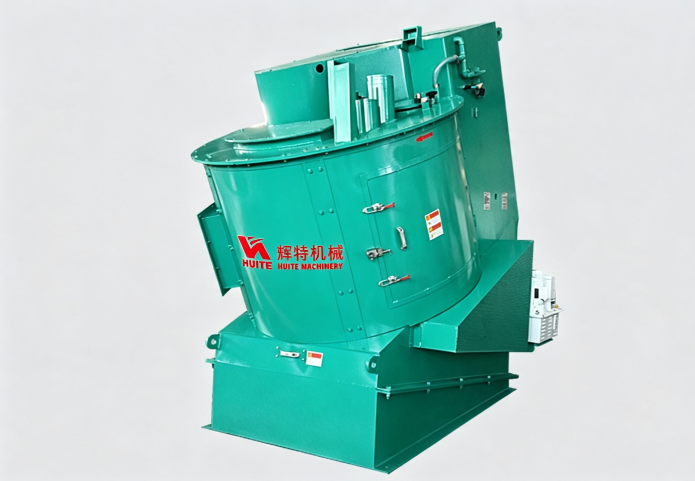 High Speed Wet Type Granulating And Pelletizing Mixer Machine PLC Controlled