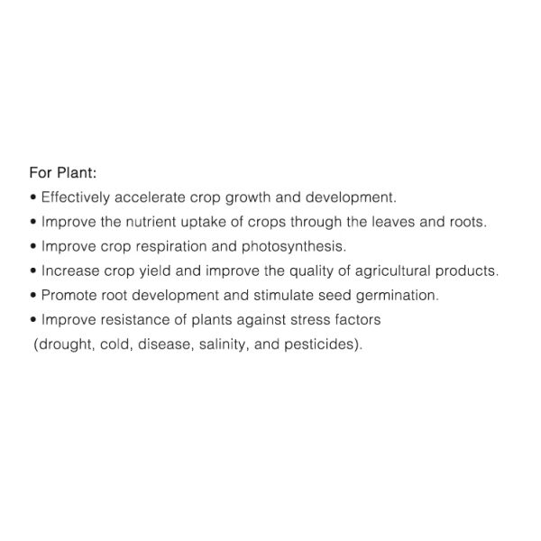 Vegetable / Fruit Fulvic Acid Fertilizer With 12% K2O Biostimulant Plant Growth