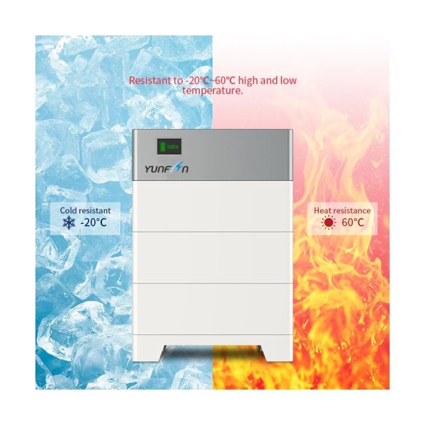 51.2V 10KWH 15KWH Residential Lifepo4 Battery Stacked Lithium Battery Pack 300Ah 400Ah