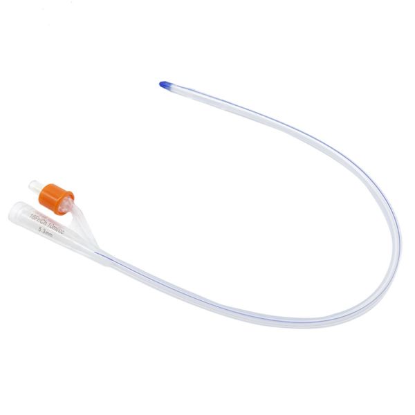 3 Way Silicone Foley Catheter For Urinary Treatment 16FR-26FR