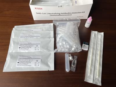 Teste rápido de neutralização venoso Kit Immunochromatography do anticorpo do sangue inteiro
