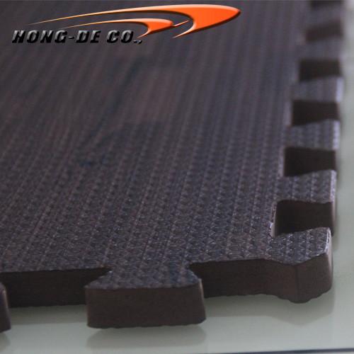 1/2 Oak Wood Grain Kids Foam Mats