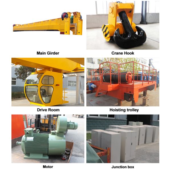 Lifting Cabin Control Double Girder Overhead Travelling Crane