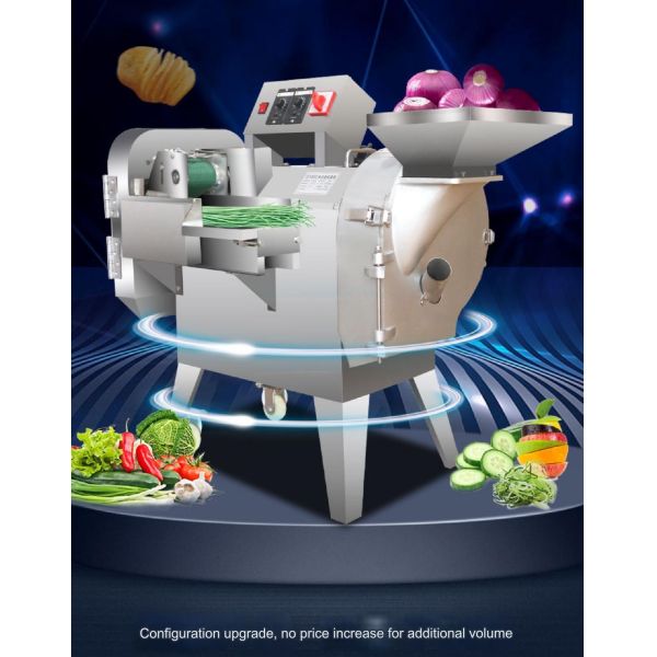Vegetable Slicer Dicer Commercial Vegetable Cutting Machine 110/220 V Wooden Case Motor 98