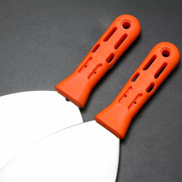 Plastic ABS Handle Soft Grip Flexible Stainless Steel Carbon Steel Rust-free Putty Knife Scrapers