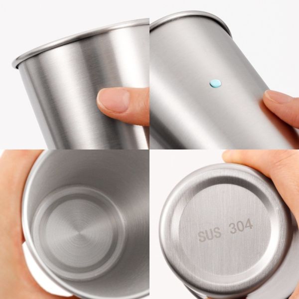 OEM 16 Oz Pint Stainless Steel Cups Coffee Mug Drinking